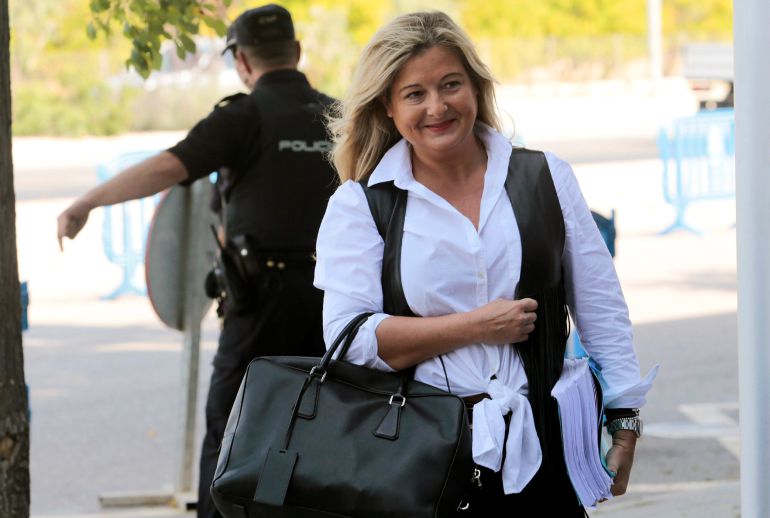 Virginia Lopez Negrete, abogada de Manos Limpias. Virginia Lopez Negrete, abogada de Manos Limpias.