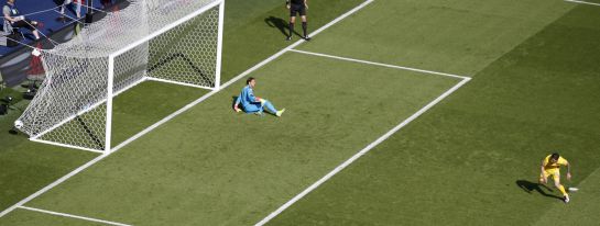 El jugador rumano adelantó a Rumanía frente a Suiza El jugador rumano adelantó a Rumanía frente a Suiza