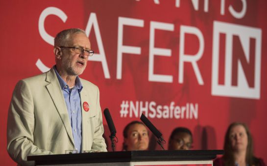 El líder laborista Jeremy Corbyn. El líder laborista Jeremy Corbyn.
