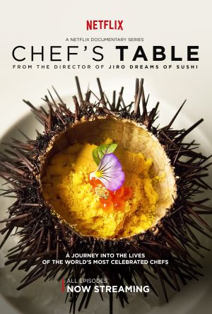 Cartel promocional de la primera temporada de 'Chef's Table'. Cartel promocional de la primera temporada de 'Chef's Table'.