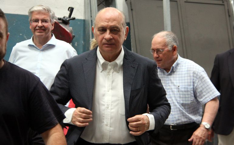 El ministro del Interior, Jorge Fernández Díaz, en un acto electoral El ministro del Interior, Jorge Fernández Díaz, en un acto electoral
