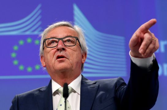 El presidente de la Comisión Europea, Jean-Claude Juncker. El presidente de la Comisión Europea, Jean-Claude Juncker.