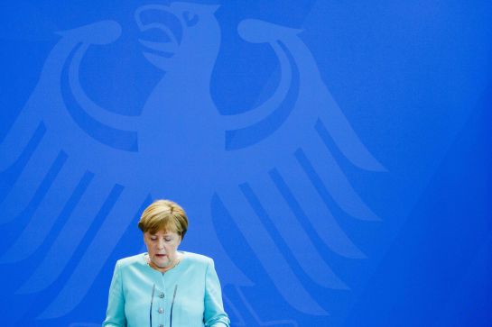 La canciller alemana, Angela Merkel. La canciller alemana, Angela Merkel.