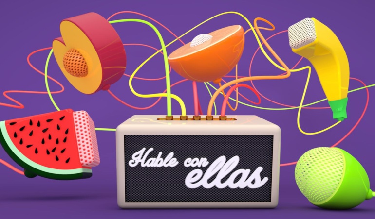 Nuevo logo de 'Hable con ellas' Nuevo logo de 'Hable con ellas'