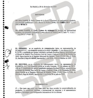Los investigadores sitúan a De Arístegui en el vértice de la trama que logró al menos 3 millones de euros en comisiones Los investigadores sitúan a De Arístegui en el vértice de la trama que logró al menos 3 millones de euros en comisiones