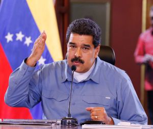 Venezuela's President Nicolas Maduro speaks during a Council of Ministers meeting at Miraflores Palace in Caracas, Venezuela July 11, 2016. Miraflores Palace/Handout via REUTERS ATTENTION EDITORS - THIS PICTURE WAS PROVIDED BY A THIRD PARTY. EDITORIAL USE ONLY. Venezuela's President Nicolas Maduro speaks during a Council of Ministers meeting at Miraflores Palace in Caracas, Venezuela July 11, 2016. Miraflores Palace/Handout via REUTERS ATTENTION EDITORS - THIS PICTURE WAS PROVIDED BY A THIRD PARTY. EDITORIAL USE ONLY.