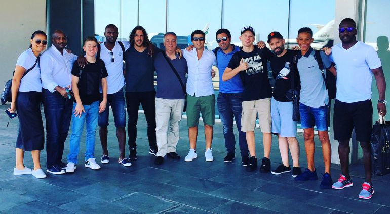Puyol y la expedición del Barça ya han regresado desde Turquía. Puyol y la expedición del Barça ya han regresado desde Turquía.