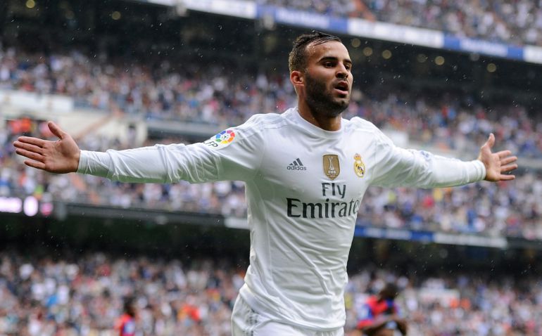 Jesé celebra un gol en el Bernabéu Jesé celebra un gol en el Bernabéu