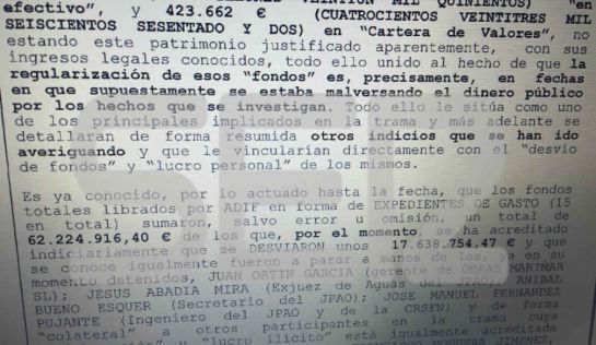 Informe de la Guardia Civil y la Agencia Tributaria donde se calcula el fraude Informe de la Guardia Civil y la Agencia Tributaria donde se calcula el fraude