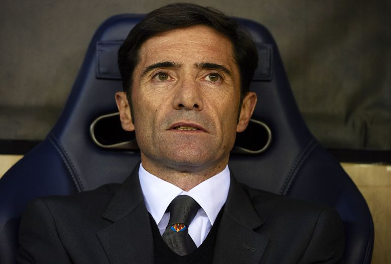 Marcelino, en el banquillo del Villarreal Marcelino, en el banquillo del Villarreal