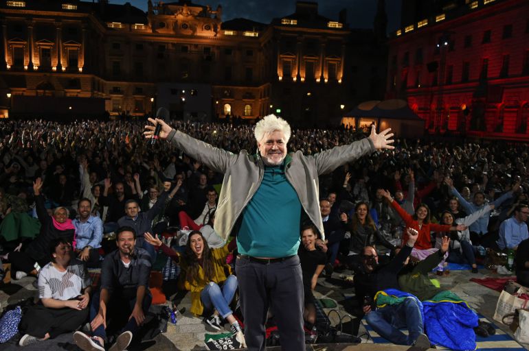 Pedro Almodóvar en el estreno de 'Julieta' en el Film4 Summer Serie, en Londres, el pasado 10 de agosto Pedro Almodóvar en el estreno de 'Julieta' en el Film4 Summer Serie, en Londres, el pasado 10 de agosto