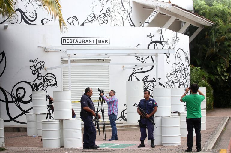 El restaurante La Leche, en Puerto Vallarta, donde se produjo el secuestro El restaurante La Leche, en Puerto Vallarta, donde se produjo el secuestro