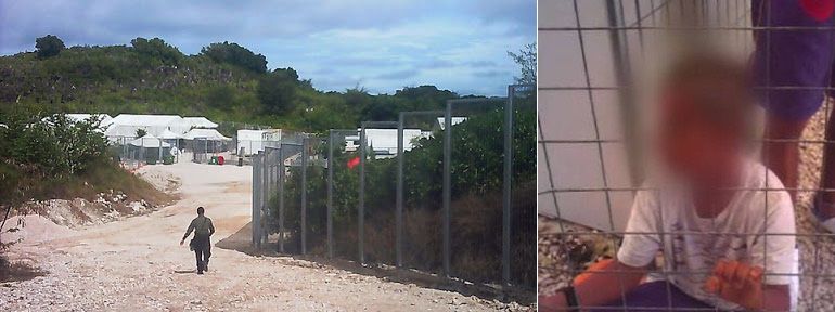 El centro de detención de la isla de Nauru El centro de detención de la isla de Nauru