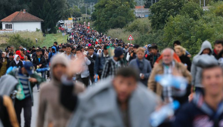 A year after hundreds of thousands of migrants and refugees snaked their way across southeastern Europe and onto television screens worldwide, the roads through the Balkans are now clear, depriving an arguably worsening tragedy of its poignant visibility. Europe's migrant crisis is at the very least numerically worse than it was last year. More people are arriving and more are dying. But the twist is that, compared with last year, a lot of it is out of sight. Reuters photographer, Antonio Bronic revisiting the people-packed locations where he and his colleagues captured last year's diaspora, found empty roads, unencumbered railway tracks and bucolic countryside. REUTERS SEARCH "MIGRANTS ROUTES" FOR THIS STORY. SEARCH "THE WIDER IMAGE" FOR ALL STORIES TPX IMAGES OF THE DAY Matching text: EUROPE-MIGRANTS A year after hundreds of thousands of migrants and refugees snaked their way across southeastern Europe and onto television screens worldwide, the roads through the Balkans are now clear, depriving an arguably worsening tragedy of its poignant visibility. Europe's migrant crisis is at the very least numerically worse than it was last year. More people are arriving and more are dying. But the twist is that, compared with last year, a lot of it is out of sight. Reuters photographer, Antonio Bronic revisiting the people-packed locations where he and his colleagues captured last year's diaspora, found empty roads, unencumbered railway tracks and bucolic countryside. REUTERS SEARCH "MIGRANTS ROUTES" FOR THIS STORY. SEARCH "THE WIDER IMAGE" FOR ALL STORIES TPX IMAGES OF THE DAY Matching text: EUROPE-MIGRANTS