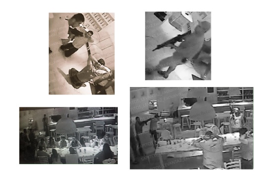 Imágenes tomadas por las cámaras de seguridad del restaurante donde fue secuestrado el hijo de El Chapo Imágenes tomadas por las cámaras de seguridad del restaurante donde fue secuestrado el hijo de El Chapo