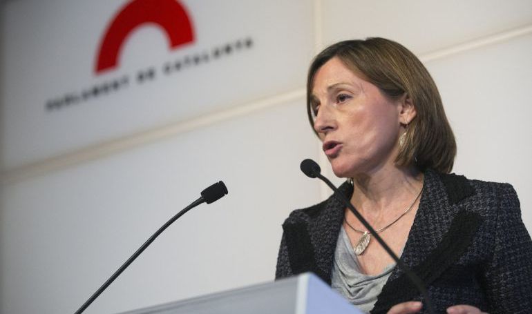 La presidenta del Parlament, Carme Forcadell. La presidenta del Parlament, Carme Forcadell.