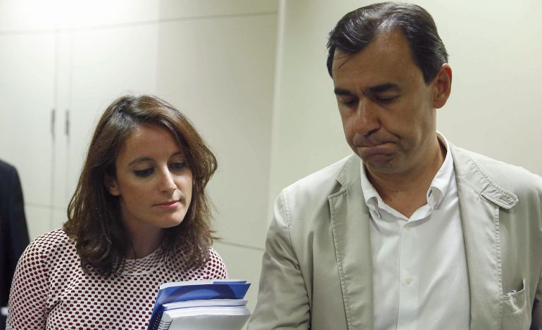 El vicesecretario de Organización del PP Fernando Martínez-Maillo y la vicesecretaria de Estudios y Programas del PP Andrea Levy. El vicesecretario de Organización del PP Fernando Martínez-Maillo y la vicesecretaria de Estudios y Programas del PP Andrea Levy.