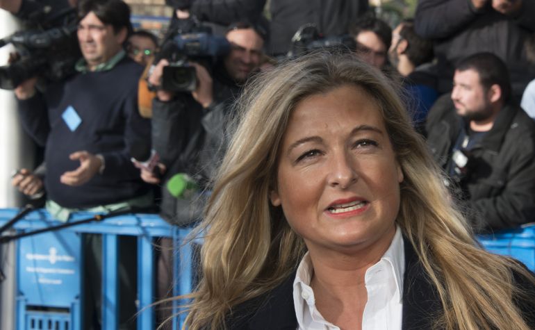 La letrada de Manos Limpias, Virginia López Negrete, en una imagen de enero de 2016. La letrada de Manos Limpias, Virginia López Negrete, en una imagen de enero de 2016.