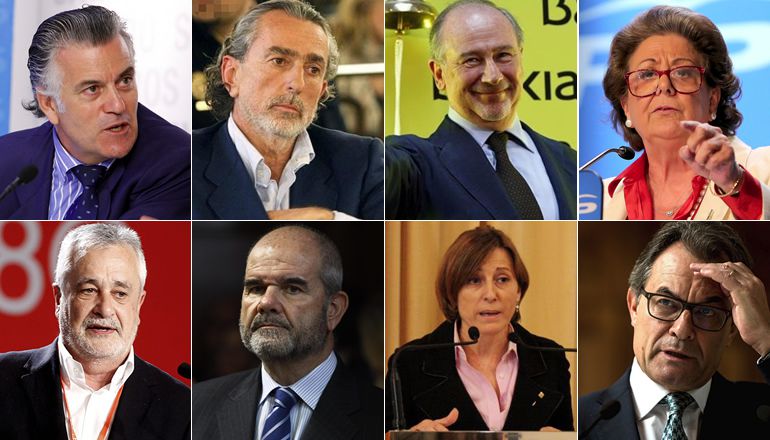Gürtel, caja b, ERE's, la trama del 3%... las citas judiciales de los próximos meses condicionan las negociaciones para formar gobierno. Gürtel, caja b, ERE's, la trama del 3%... las citas judiciales de los próximos meses condicionan las negociaciones para formar gobierno.