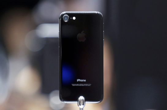 El iPhone 7 expuesto en San Francisco. El iPhone 7 expuesto en San Francisco.