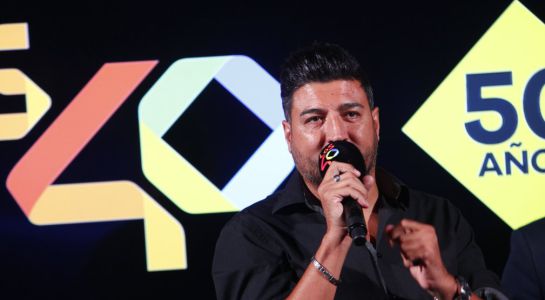 Tony Aguilar durante la presentación de la nueva temporada de Los 40 Tony Aguilar durante la presentación de la nueva temporada de Los 40