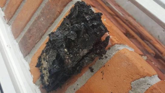 El Samsung Galaxy Note 7 calcinado. El Samsung Galaxy Note 7 calcinado.