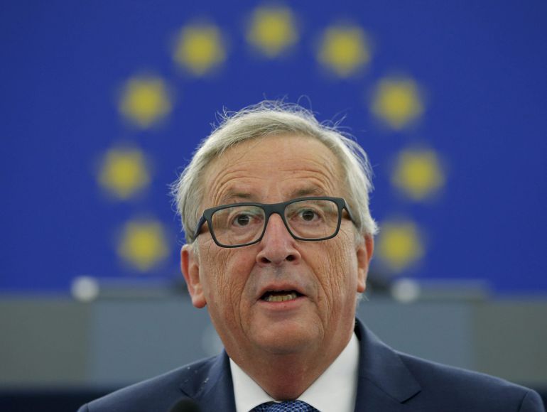 El presidente de la Comisión Europea, Jean-Claude Juncker El presidente de la Comisión Europea, Jean-Claude Juncker