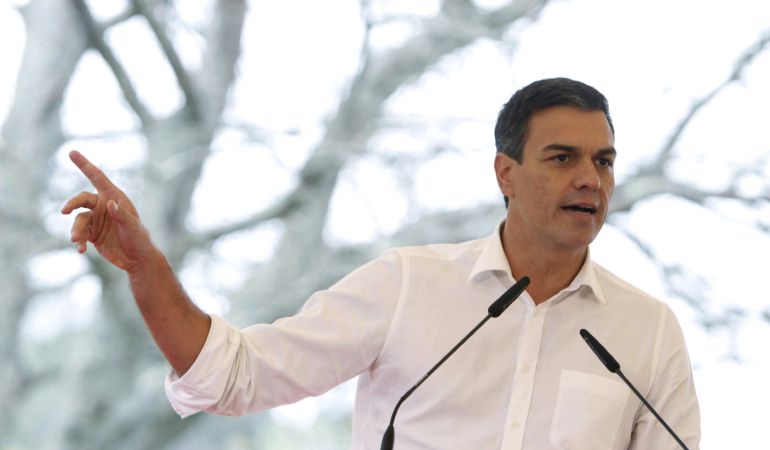 El secretario general del PSOE, Pedro Sánchez El secretario general del PSOE, Pedro Sánchez