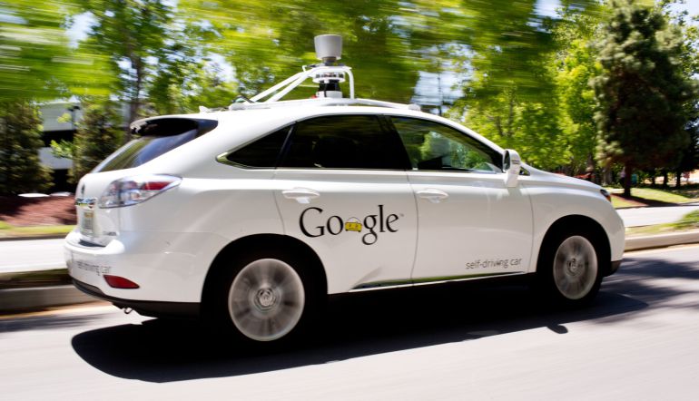 El coche autónomo de Google. El coche autónomo de Google.