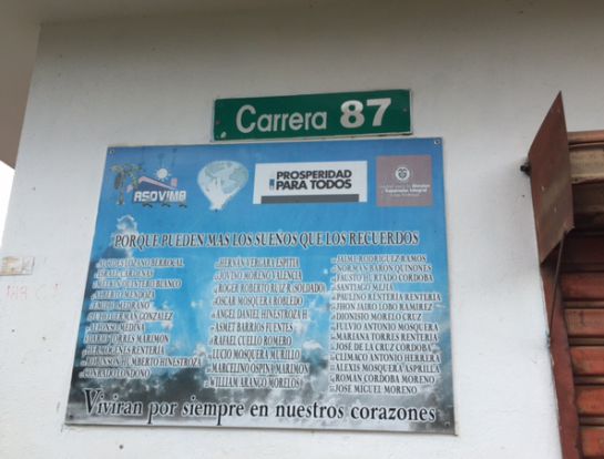 Nombres de las 35 víctimas de la masacre Nombres de las 35 víctimas de la masacre
