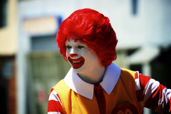 El payaso no saldrá a eventos públicos. El payaso no saldrá a eventos públicos.