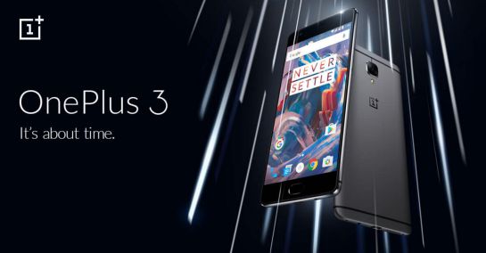 El OnePlus 3. El OnePlus 3.