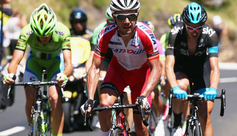 Purito Rodríguez, en el Tour de Francia. Purito Rodríguez, en el Tour de Francia.