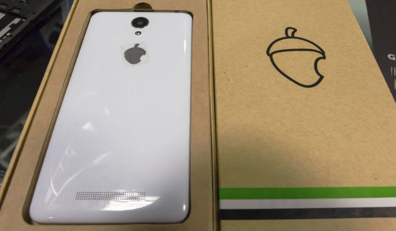 El 'iPhone extremeño' de Zetta. El 'iPhone extremeño' de Zetta.
