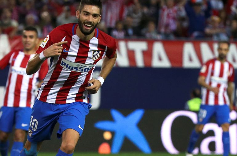 El jugador belga del Atlético Yannick Carrasco. El jugador belga del Atlético Yannick Carrasco.