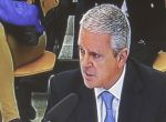 GRA067. SAN FERNANDO DE HENARES (MADRID), 24/10/2016.- Los periodistas siguen desde la sala de prensa de la Audiencia Nacional en San Fernando de Henares, la declaración del considerado número dos de la trama Gürtel y ex secretario general del PP gallego, Pablo Crespo, durante la sesión de hoy del macrojuicio que sienta en el banquillo a 37 acusados. EFE/Emilio Naranjo