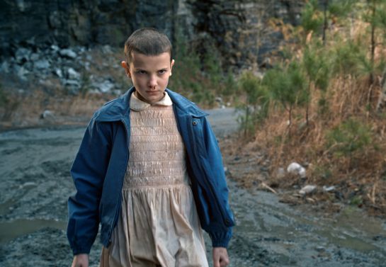 La protagonista de Stranger Things, Eleven. La protagonista de Stranger Things, Eleven.