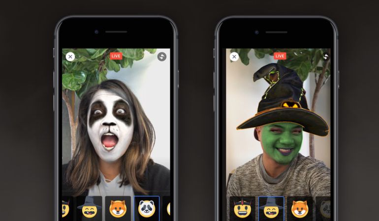 Los nuevos filtros de Facebook. Los nuevos filtros de Facebook.