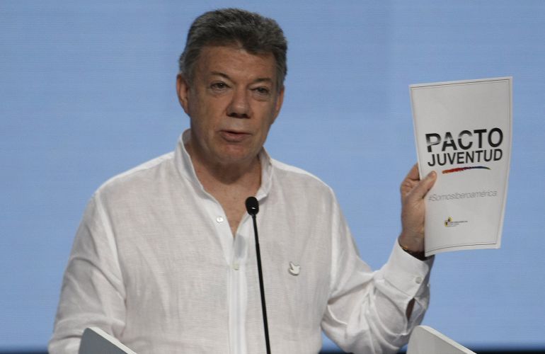El presidente de Colombia, Juan Manuel Santos. El presidente de Colombia, Juan Manuel Santos.