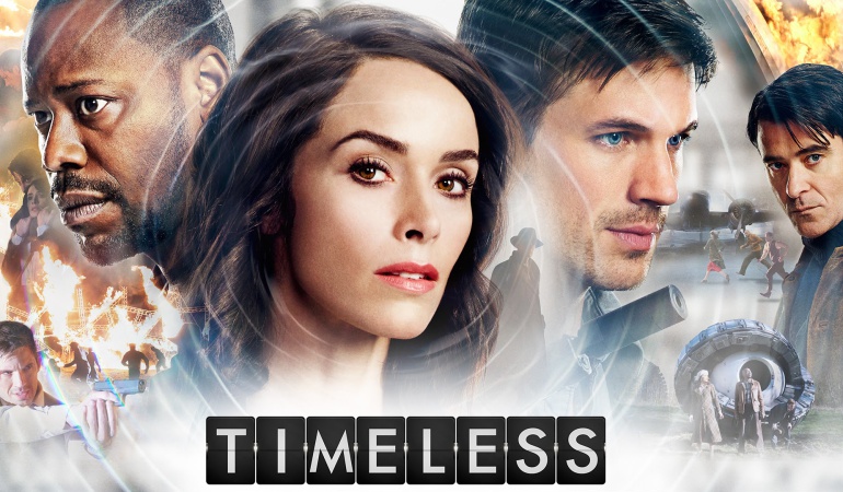 Póster oficial de 'Timeless' Póster oficial de 'Timeless'
