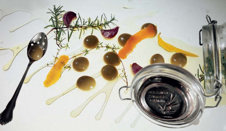 Aceitunas caseras de elBulli. Aceitunas caseras de elBulli.