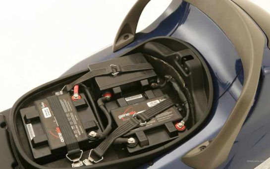 HyS Piaggio, el modelo híbrido de 2007. HyS Piaggio, el modelo híbrido de 2007.