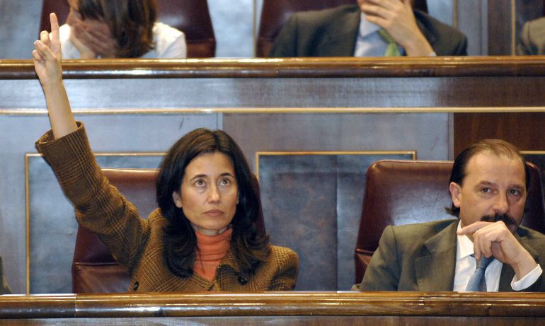 Ana Torme y Vicente Martínez-Pujalte en una imagen de archivo Ana Torme y Vicente Martínez-Pujalte en una imagen de archivo