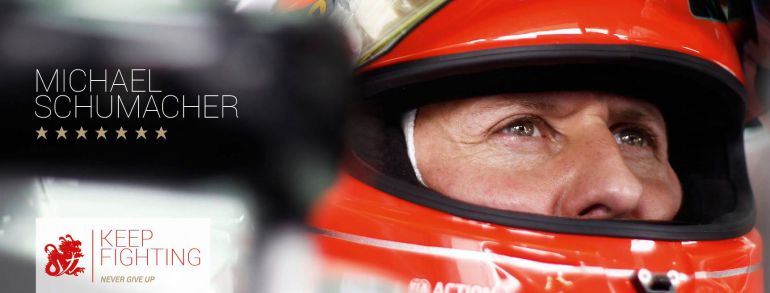 Así es la portada de la nueva página de Schumacher en redes sociales Así es la portada de la nueva página de Schumacher en redes sociales