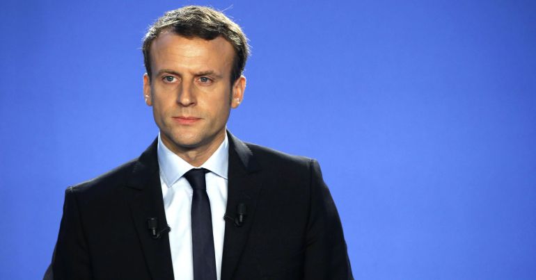 Emmanuel Macron, exministro de Economía y líder del movimiento En Marcha. Emmanuel Macron, exministro de Economía y líder del movimiento En Marcha.