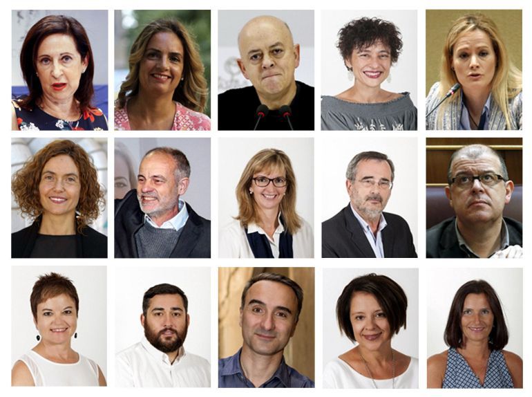 Todos los diputados del PSC, los dos representantes de Baleares, Susana Sumelzo, María Luz Martínez Seijo, Rocío de Frutos y Odón Elorza, más las independientes Margarita Robles y Zaida Cantera votarón no a Rajoy Todos los diputados del PSC, los dos representantes de Baleares, Susana Sumelzo, María Luz Martínez Seijo, Rocío de Frutos y Odón Elorza, más las independientes Margarita Robles y Zaida Cantera votarón no a Rajoy