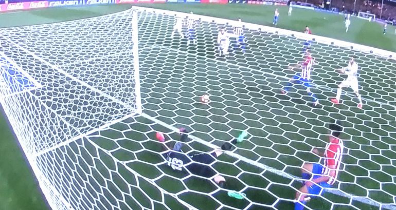 ATLÉTICO DE MADRID - REAL MADRID: El paradón descomunal de Oblak que Cristiano vio dentro de la portería ATLÉTICO DE MADRID - REAL MADRID: El paradón descomunal de Oblak que Cristiano vio dentro de la portería