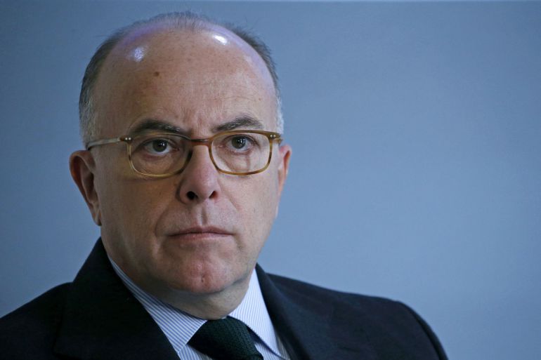El ministro francés de Interior, Bernard Cazeneuve. El ministro francés de Interior, Bernard Cazeneuve.