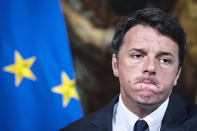 El primer ministro italiano, Matteo Renzi. El primer ministro italiano, Matteo Renzi.