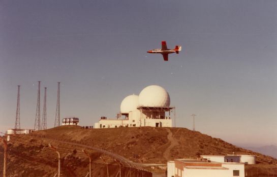 Imagen de archivo del Escuadrón de Vigilancia Aérea nº4 (EVA 4) y el Acuartelamiento Aéreo de Roses (Girona). Imagen de archivo del Escuadrón de Vigilancia Aérea nº4 (EVA 4) y el Acuartelamiento Aéreo de Roses (Girona).